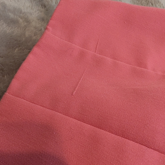 Vintage 1970s Lilly Pulitzer Womens Pink Scalloped Hem Skirt Tulip Pocket Small - Picture 4 of 8